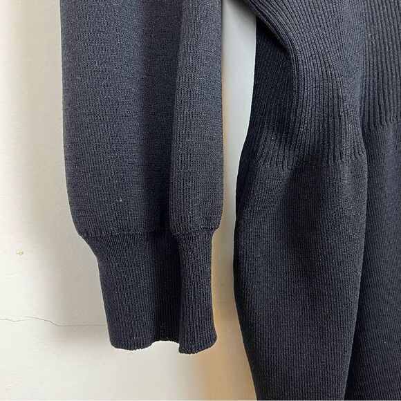 Simply Be Plus Size Dropped Waist Cinched Lace-Up Tunic Sweater, Size 28/30 - Picture 5 of 11